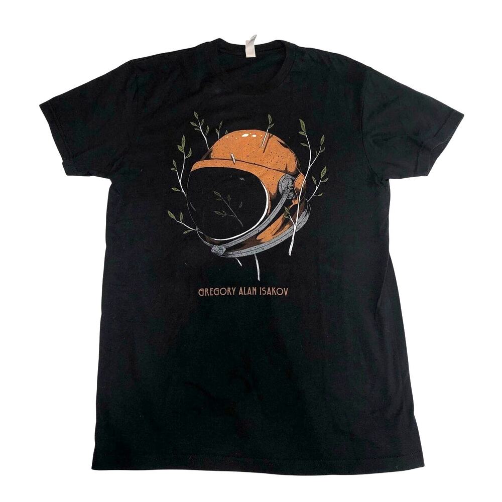 Gregory Alan Isakov Band Tee Mens Small Black Next Level Short Sleeve Unisex